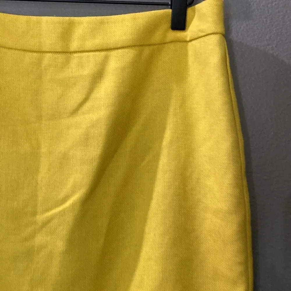Cabi 992 Curry Marigold Yellow Skirt